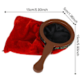 Miniatyrbild 2 av 5: Funny Magic Tricks Bytesväska F Idget Leksaker Nybörjare Magician Prop Kid Twisty Magic Universal Change Bag Trick Leksaker för barn large red