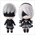 Miniatyrbild 1 av 3: Nier Automata plyschleksak Nier Automata 2b spel tecknad docka docka boy