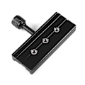 Miniatyrbilde 5 av 5: Svart QR-120 Klemmeadapter For Hurtigutløserplate 1/4\" 3/8\" for Arca SWISS RSS Stativ