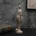Miniatyrbilde 5 av 5: Abstrakt Resin Chubby Kvinne Statue Kunst Stue Kontor Skap Bordplate Inngangsdekorasjoner, Sta