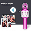 Pikkukuva 5 / 5: Bluetooth Karaoke -mikrofoni, monitoiminen langaton kädessä pidettävä laite