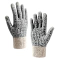 Miniatyrbild 1 av 5: Vinterhandskar för kvinnor, varma stickade pekskärmshandskar textning Anti-slip Thermal Sl L