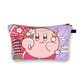 Miniatyrbild 1 av 2: Kirby Cartoon Anime Kosmetisk väska Fyrkantig utomhus multifunktions reseförvaringsväska Kvinnor Toalettartiklar Organizer Flickor Födelsedagspresent Kirby-5