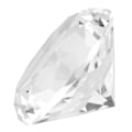 Miniatyrbillede 1 af 5: Syntetisk diamantsten Stor Rhinestone Klar Glas Kunstig Krystal Smykker Papirvægt