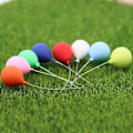 Miniatyrbilde 2 av 3: 8 STK / Sett 1:12 Mini Hus Leke Simulering Ballong for Hagescene Dekorering 8 STK / Sett Ballong