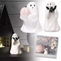 Miniatyrbild 3 av 5: Bootiful Keramisk Spöke Halloween Dekorativ Figur