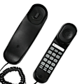 Pikkukuva 3 / 5: Tc990 Kiinteä lankapuhelin Seinäpuhelin Kannettava minipuhelin Seinälle ripustettava puhelin
