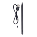 Miniatyrbilde 2 av 3: Kapasitiv Penn Aluminium POM Fin Spiss Magnetisk Adsorpsjon Universell Berøringsskjerm Penn med Indikator for IOS for Android Nettbrett Smarttelefoner