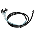 Miniatyrbilde 2 av 3: SAS-kabel SFF86544 SATA 7-pinners arraydisk raskere overføring mini PVC-datatilbehør 0,5 meter / 1,6 fot