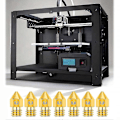Miniatyrbillede 5 af 5: 24 stk. Ekstruderdyser 3D-printerdyser til Makerbot Creality Cr-10 Ender 3 5