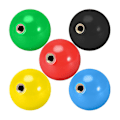 Pikkukuva 1 / 5: 5 kpl 35 mm:n joystick-pallonuppeja M6 Helppo asentaa Arcade-peli PC-pelin joystickien varaosat 5 Co-B8