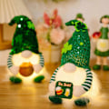 Miniatyrbillede 4 af 5: Skinnende Grøn Rensdyr Dekor Skrivebordsdekor Lint Legetøj Boligindretning Udstoppede Figurer til Soveværelse Sofa eller Skrivebordsdekor