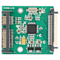 Miniatyrbillede 2 af 3: Adapterkort 22 Pin til 50 Pin IDE til SATA SSD Harddisk Konverter Læser Computertilbehør