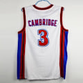 Miniatyrbild 2 av 3: Vit Röd Calvin Cambridge Jersey 3# Like Mike Knights Jersey M