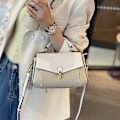 Miniatyrbild 1 av 5: Dam Handväska Fashable All- Portable Double-Soulder S Bag Beige