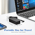 Miniatyrbilde 5 av 5: 65W 19.5V 3.33A AC Adapter for HP Pavilion X360 11 13 15, Zbook 14u G4 G5 15u 15 G3, 15-f111dx 15-f211wm 15-f233wm 15-f278nr 15-r052nr 15-r132wm Strømforsyning