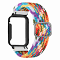 Miniatyrbillede 3 af 3: Type A Flettet nylonrem med urkasse til Xiaomi Smart Band 8 Pro