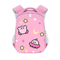 Miniatyrbild 1 av 5: Kirby Barn Ryggsäck Pojkar Ryggsäck Tecknad Anime Studentbok Väska Barn Flickor Skolväska Barn Ryggsäck Födelsedagsfest Present Kirby-12