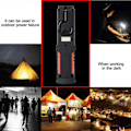 Miniatyrbild 5 av 5: Utomhusbelysning, Campinglampa, Nödljus, Multifunktionell USB-laddning