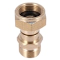 Pikkukuva 1 / 5: Painevesipesurin kääntyvä liitos, vapaa letkuliittimeen, kiertymisen esto metrinen M22 14 mm liitäntä, 3000 Psi-B14