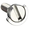 Miniatyrbild 3 av 5: Lång 1/4\" D-ring Skruv Rostfritt Stål För Kamera Stativ Snabbkopplingsplatta Silver