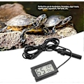 Miniatyrbillede 2 af 5: Digitalt Termometer Hygrometer, Indbygget Mini Termometer med Ekstern Probe