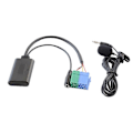 Miniatyrbillede 1 af 5: Bil Bluetooth Musik Audio Kabel Mikrofon Håndfri Adapter kompatibel med Grande Punto Efter 2007 kompatibel med