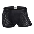 Miniatyrbild 1 av 4: 4 STK Boxer för män Mesh Able Shorts för män Black S