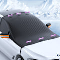 Miniatyrbilde 4 av 5: Frontrutebeskyttelse - Magnetisk Snø/Frostbeskyttelse for Bilfrontruter Svart