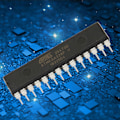 Miniatyrbilde 5 av 5: DIP28 Mikrokontroller IC Chip Flashbasert 8-bit CMOS Støtter I2C SPI UART/USART