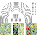 Miniatyrbilde 4 av 5: Hagebuer for netting, hagebuer drivhusramme, drivhusramme hagebuer, DIY drivhusbuesett, polytunnel støtteramme for hage