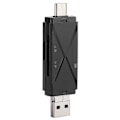 Miniatyrbild 3 av 3: Minneskortläsare Typ C OTG 5-i-1 USB 3.0 Multifunktionell Telefontillbehör för Dator