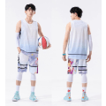 Miniatyrbild 3 av 3: Nya sporter och shorts för basketboll som andas white 4XL