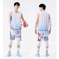 Miniatyrbild 3 av 3: Nya sporter och shorts för basketboll som andas white XL