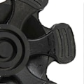 Miniatyrbillede 4 af 5: Krykkeprop 6 Søjle Design Skridsikker Gummi 19mm Krykkepropper til Stok Vandrestav Skydestok