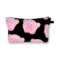 Miniatyrbild 1 av 2: Kirby Cartoon Anime Kosmetisk väska Fyrkantig utomhus multifunktions reseförvaringsväska Kvinnor Toalettartiklar Organizer Flickor Födelsedagspresent Kirby-9