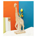 Miniatyrbillede 2 af 5: Boho Giraffer Statuer Moderne Kunst Skulptur Boligindretning Ornamenter til Soveværelse, Kontor Stue, De