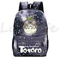 Miniatyrbild 5 av 5: Min granne Totoro Ryggsäckar Anime Ryggsäck Mochila Pojkar Flickor Tecknade Skolväskor Studenter Bokväska Teenage Laptop Reseväska style 4