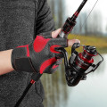 Miniatyrbild 5 av 5: Fiskehandskar - Kallt vinterväder Fiske för män och kvinnor S-xl Red M