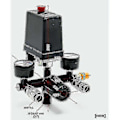 Miniatyrbild 5 av 5: Trycksregulator med tryckbrytare för kompressor Tryckbrytare med 2 displayer
