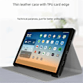 Miniatyrbillede 3 af 5: PU Læder Etui kompatibelt med Teclast M50 Pro 10.1 Tommer Tablet Etui Stativ,E