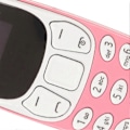 Miniatyrbillede 5 af 5: Verdens Mindste Telefon Håndfri Bluetooth Dialer Dual SIM-kort Ulåst GSM 2 i 1 Mini Mobiltelefon Pink