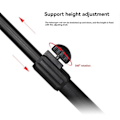 Miniatyrbilde 5 av 5: Hose Skrivebords Webkamera Stativ Justerbart Metall Skrivebord Tripod Streaming Støtte med Solid Monteringsbase