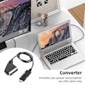 Pikkukuva 2 / 5: Adapterikaapeli Alhainen Virrankulutus USB-virtajohdolla - Yhteensopiva Scart Audio Video -adapterin kanssa Plug and Play -B15