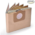 Miniatyrbild 1 av 3: 10-pack dammsugarpåsar för Karcher NT20 NT25 NT30 MV1 MV3 WD3 dammsugare