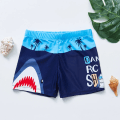 Miniatyrbild 1 av 5: Badbyxor för pojkar Badkläder 2-9 år Barn Shark Trunks Strandkläder Shark M (1-2Years)