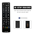 Miniatyrbilde 3 av 5: AKB73715603 Fjernkontroll for LG TV Ergonomisk Erstatning TV-kontroller