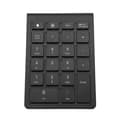 Svart 22 Tangenter Mini Numerisk Knappsats Trådlös Bluetooth Numerisk Tangentbord För OS X PC