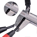 Pikkukuva 3 / 5: Type A TC227YXK402-03 0,3 m 3,5 mm:n naaras - kaksois-XLR 3-nastainen uros audiokaapeli AUX-muunninjohto