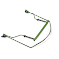Miniatyrbillede 2 af 3: 10 Hullers Harmonika Holder Halsstativer Harmonika Stativ Harmonika Halsstativer Harpeholder